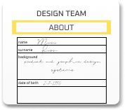 Team card